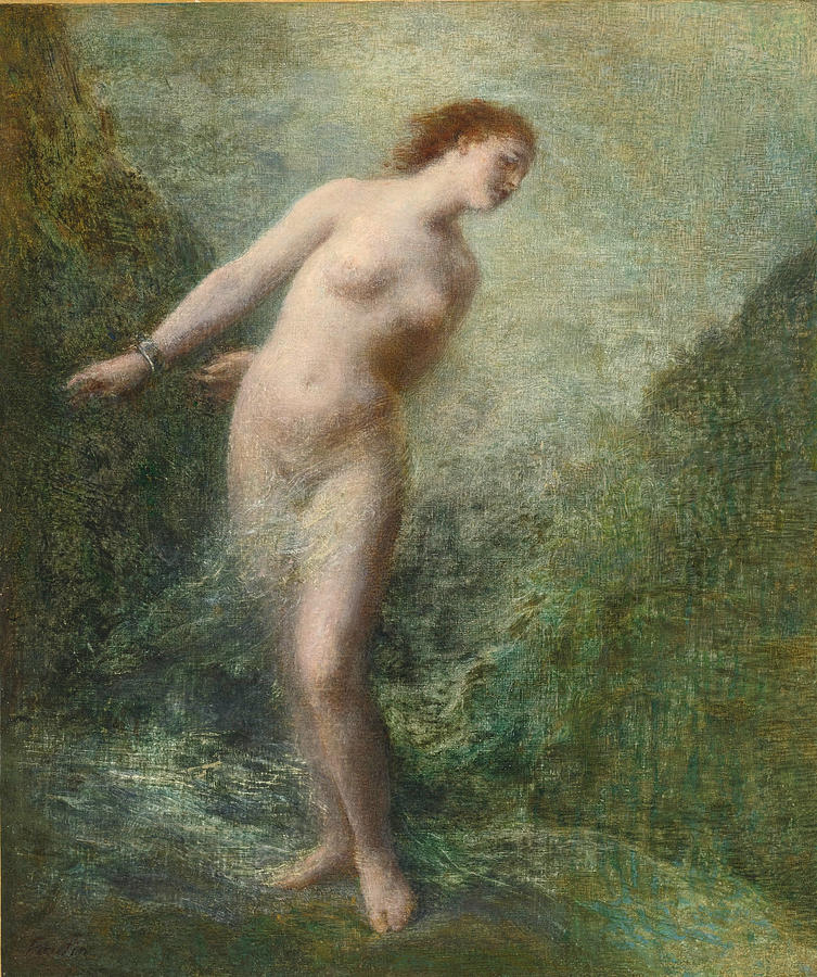 Andromeda Painting by Henri Fantin-Latour