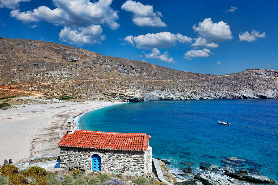 Andros island - Greece Photograph by Constantinos Iliopoulos