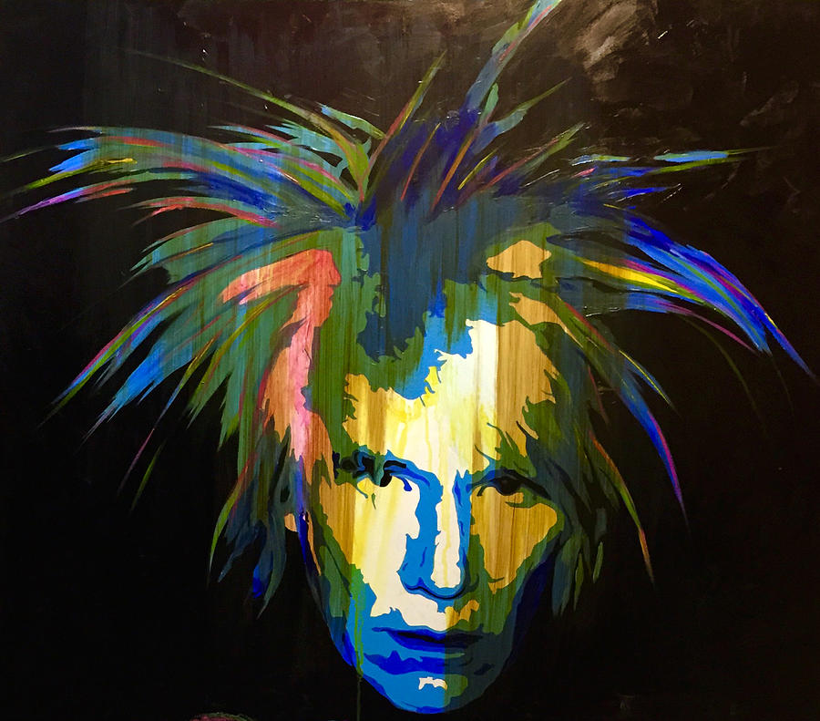 Andy Warhol Painting by Brad Jensen