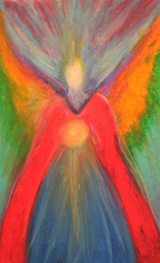 Angel Painting by Alma Yamazaki