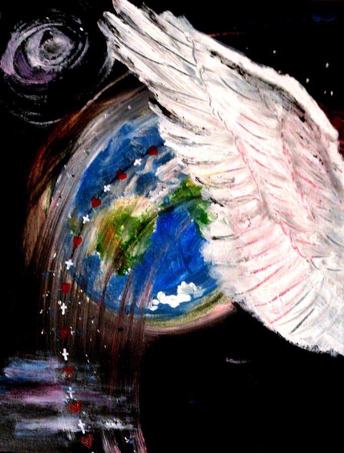 Angel  Painting by Amanda Dinan
