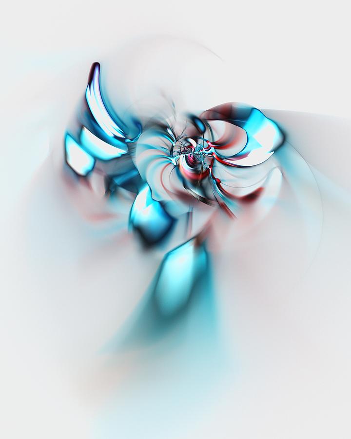 Abstract Digital Art - Angel by Anastasiya Malakhova