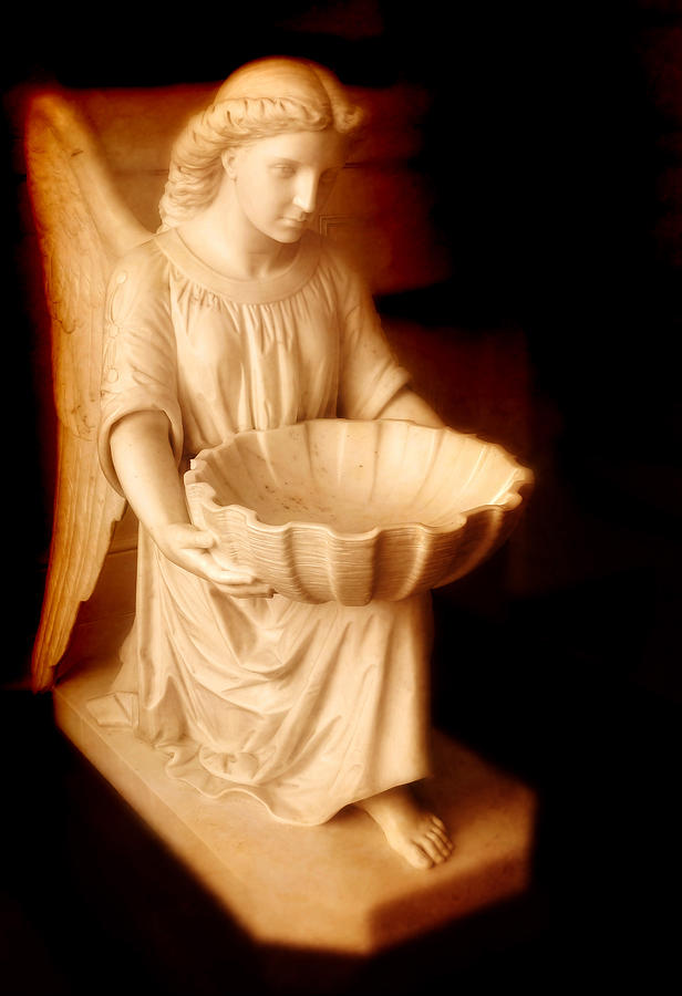 Angel And Water Photograph