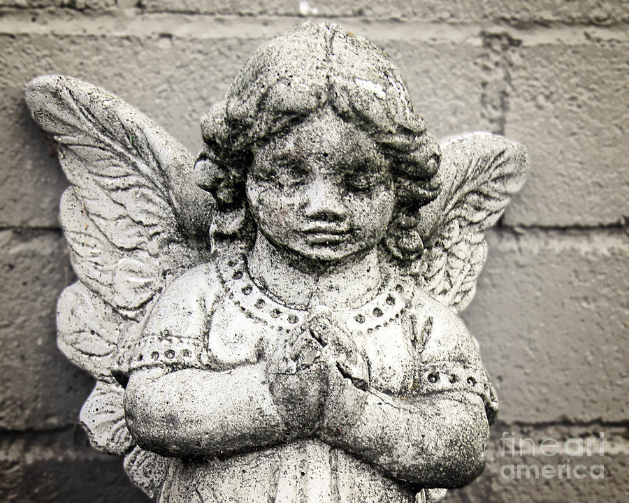 Brick Photograph - Angel by Emily Kelley