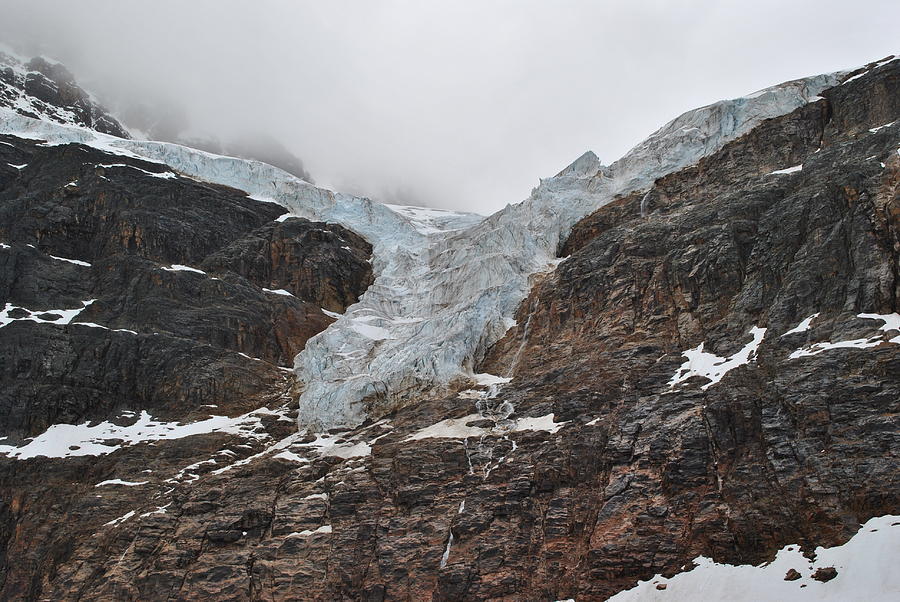Angel Glacier Photograph by Jim Hogg