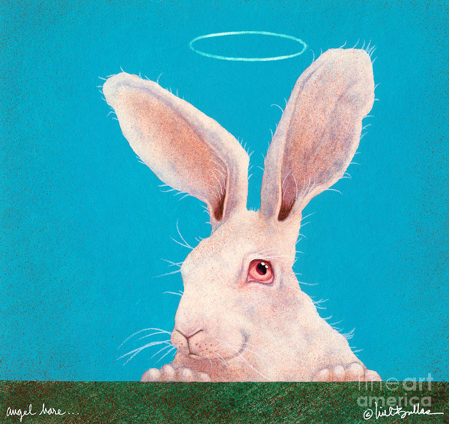 Angel Hare... Painting by Will Bullas