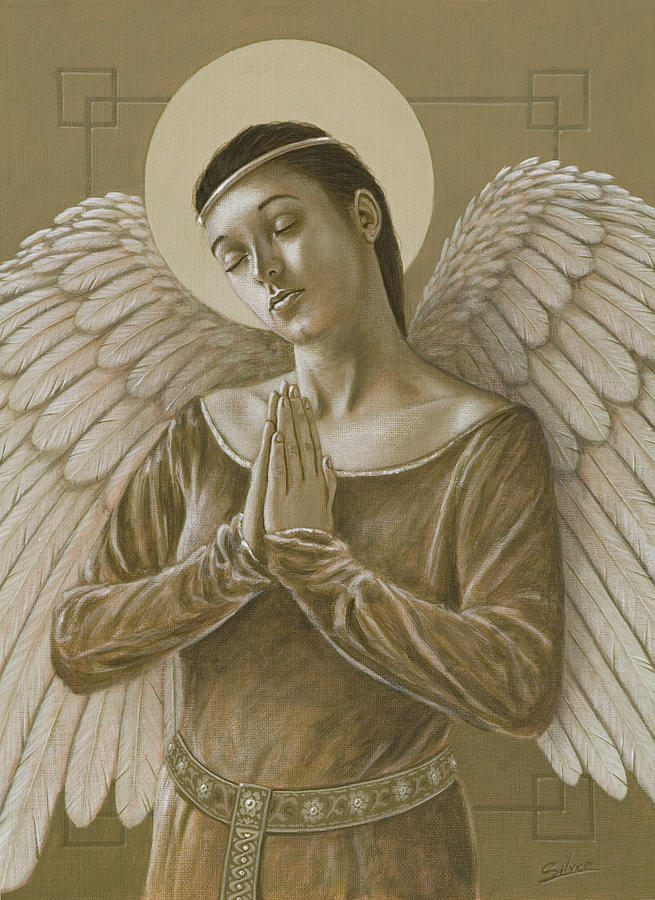 Fantasy Painting - Angel II by John Silver