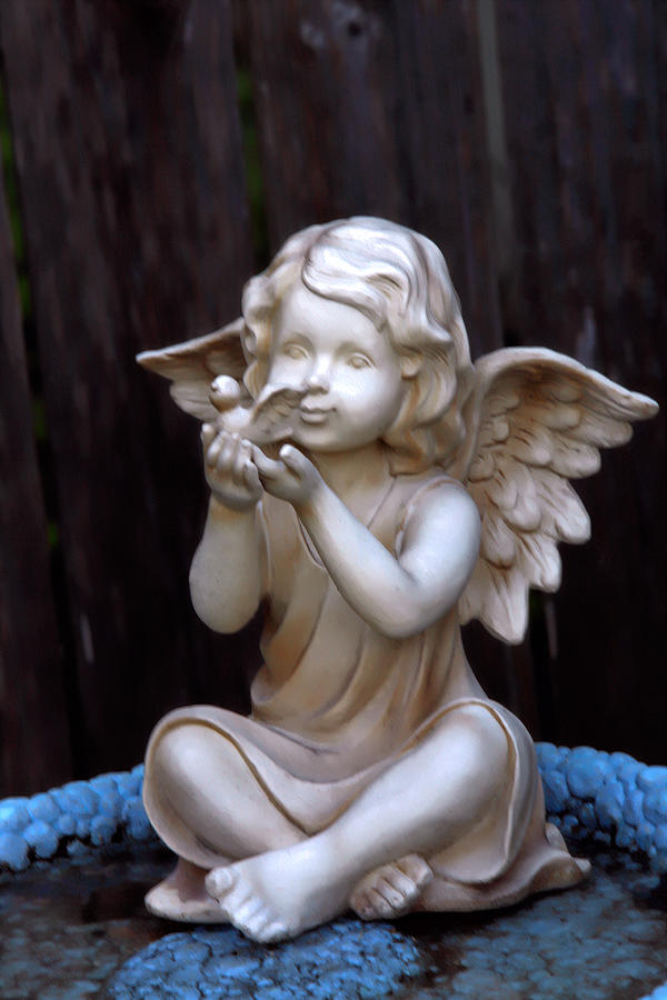 Angel in Color Photograph by Linda Phelps