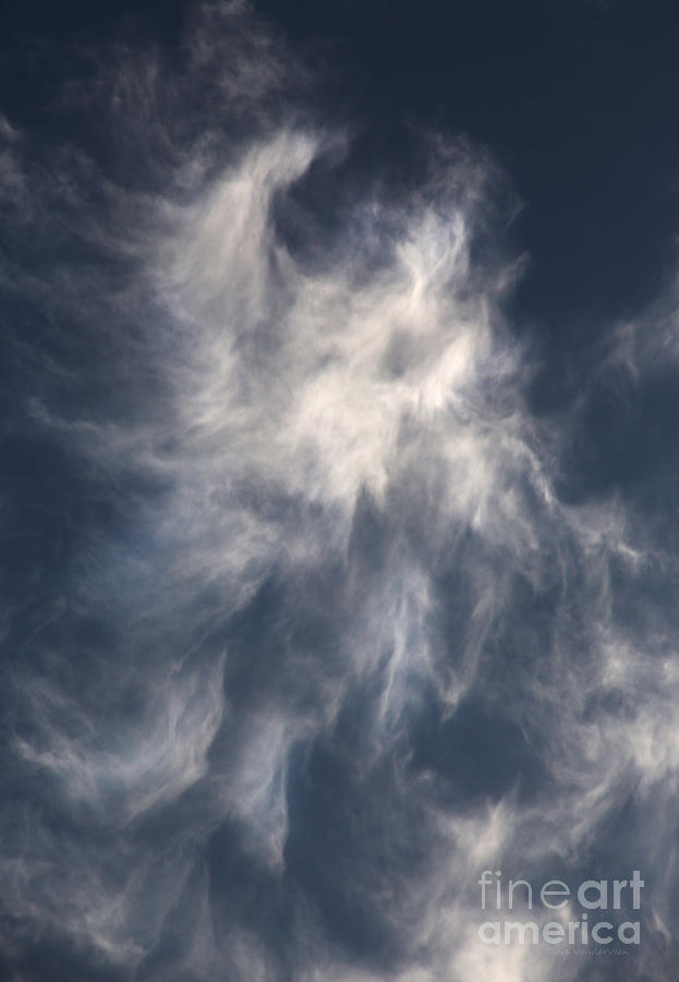 Angel in the Clouds Photograph by Clare VanderVeen
