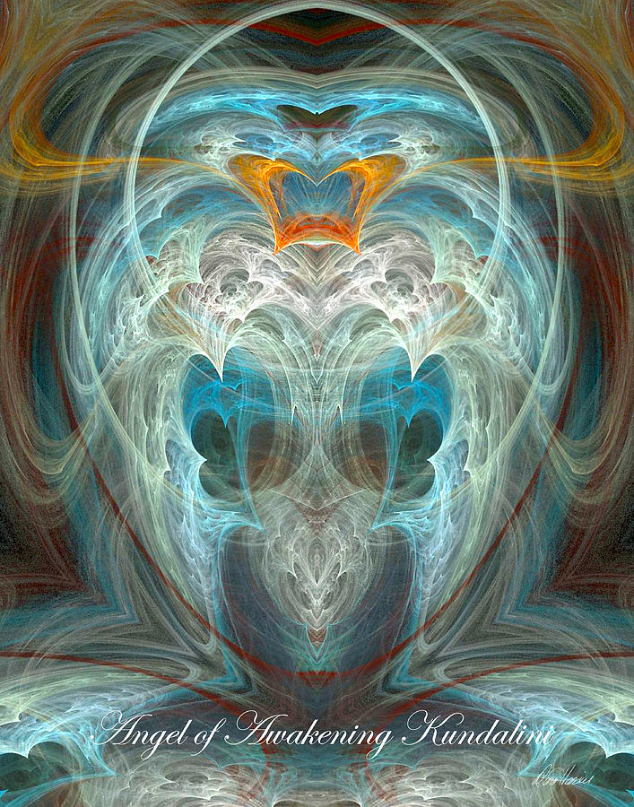 Angel of Awakening Kundalini Digital Art by Diana Haronis