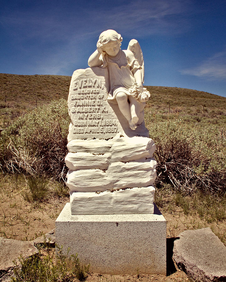 Angel of Bodie Photograph by Lana Trussell
