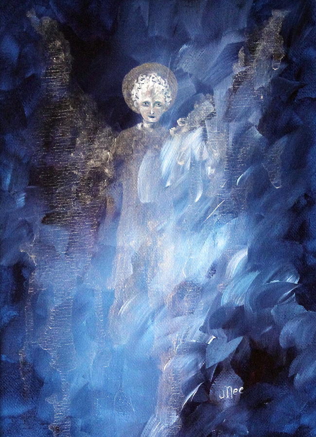 Angel Painting - Angel of Gentleness by Joan Nee