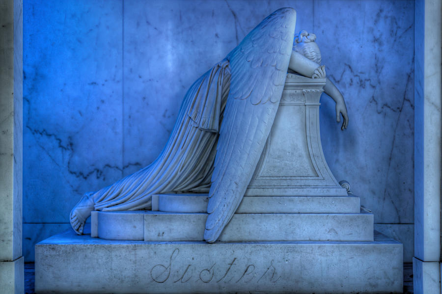 New Orleans Photograph - Angel of Grief New Orleans 5 by Gregory Cox