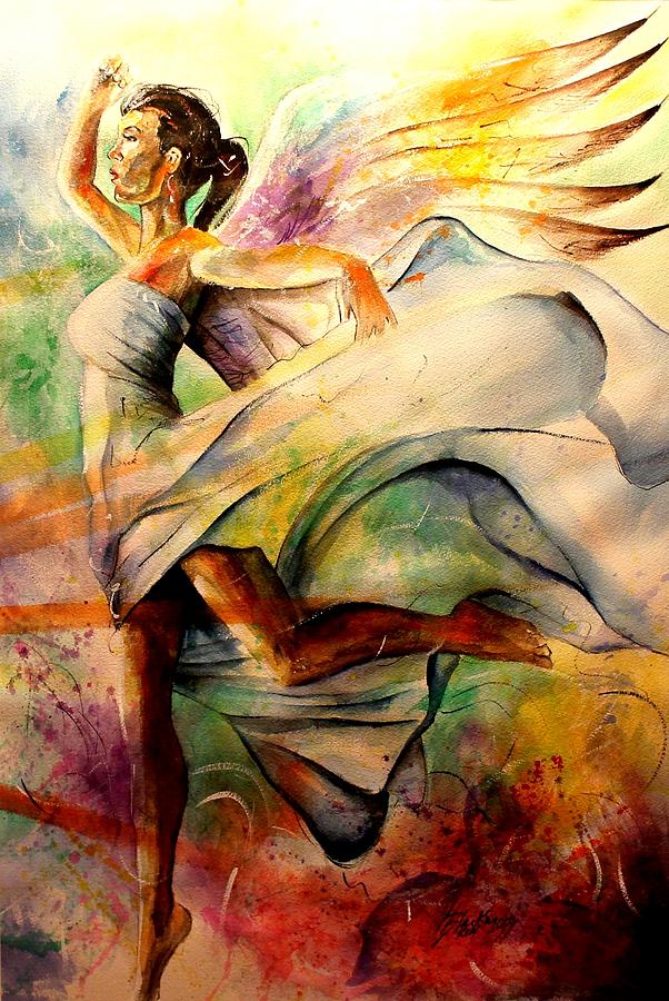 Angel Of Hope Painting by Henry Blackmon