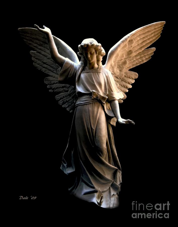 Angels Digital Art - Angel of Light by Dale   Ford