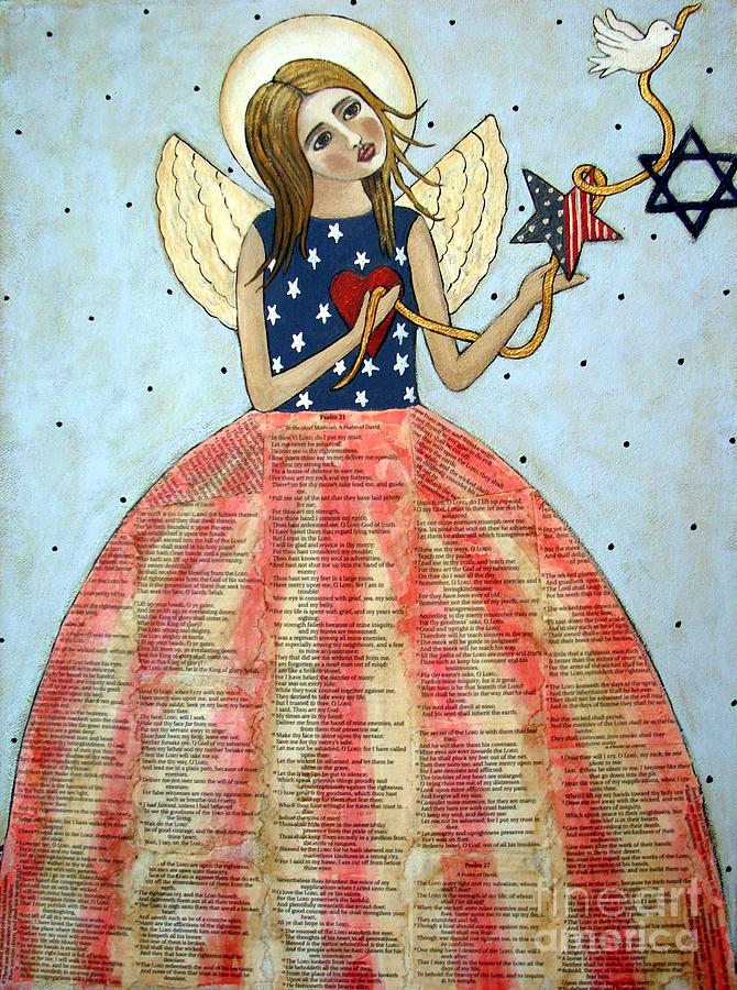 the angel of peace painting