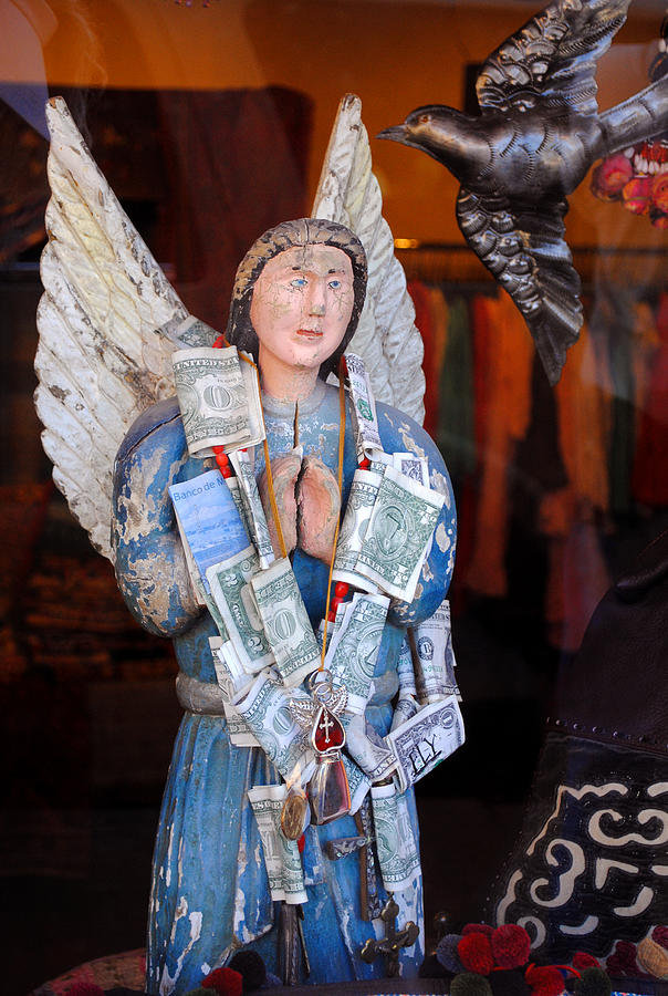 Angel of Prosperity Photograph by Glory Ann Penington