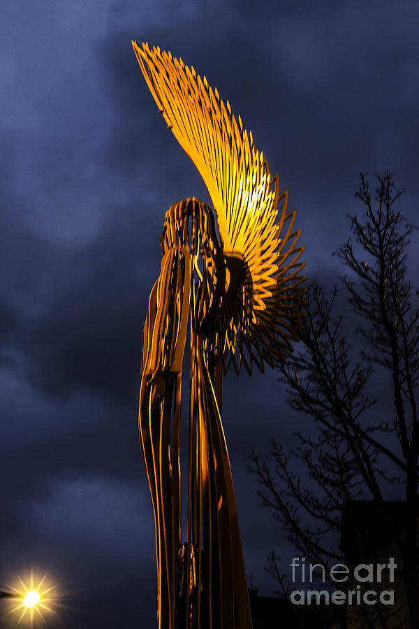 Angel Photograph - Angel Of The Morning by Steve Purnell