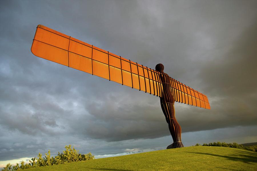 Angel Of The North Photograph by David Woodfall Images/science Photo