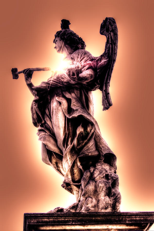 Hammer Photograph - Angel or Judge by Francisco Colon