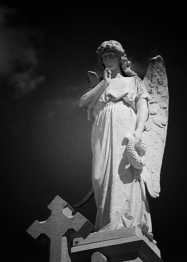 Angel St Louis Cemetery No 3 New Orleans Photograph by Alexandra Till