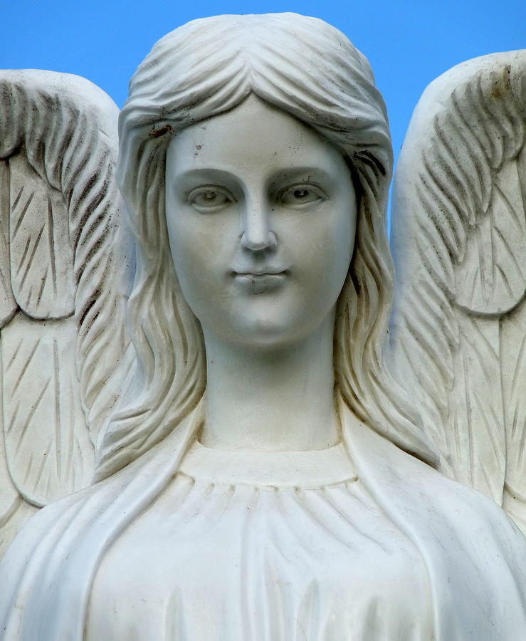 Angel Statue Photograph by Jeff Lowe