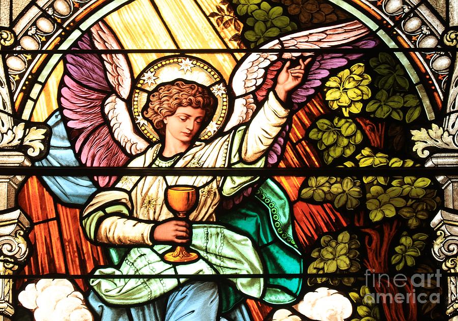 Angel With A Chalice Photograph by Adam Jewell