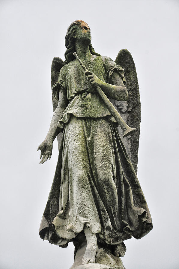 Angel with Trumpet Photograph by Bill Cannon