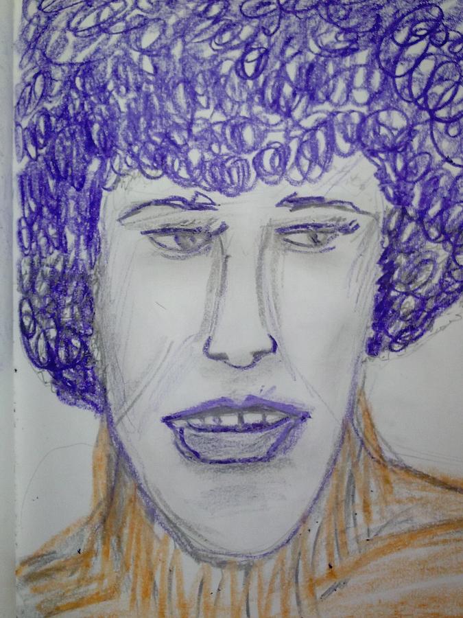 Angela Davis Drawing by Troix Johnson - Pixels