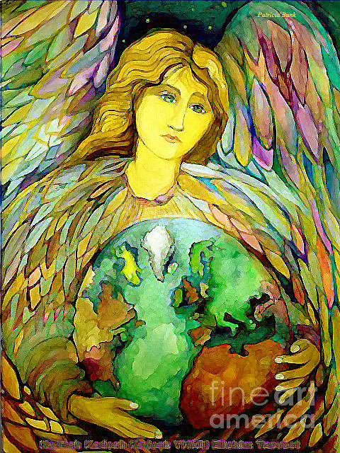 Angelic Host Painting by Patricia Bunk - Fine Art America