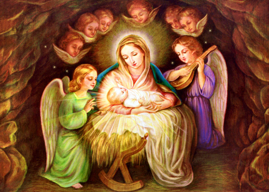 Angels And Baby Jesus