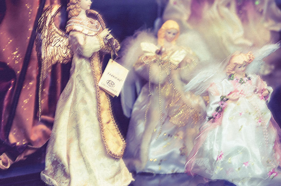 Fairy Photograph - Angels Coming by Jenny Rainbow