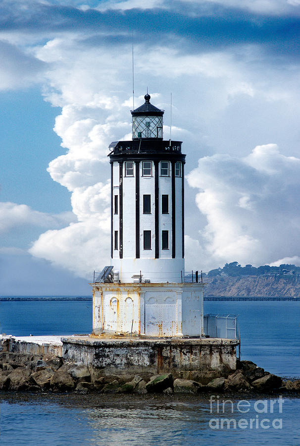 Angel's Gate Lighthouse Digital Art by Wernher Krutein - Pixels