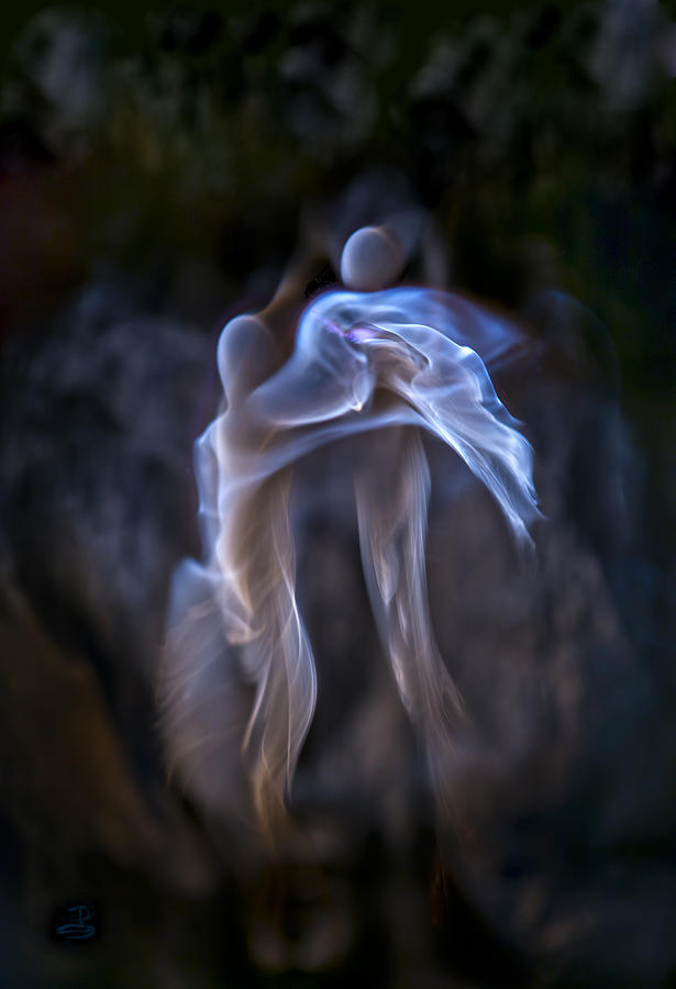 Abstract Photograph - Angels Hug by Steven Poulton
