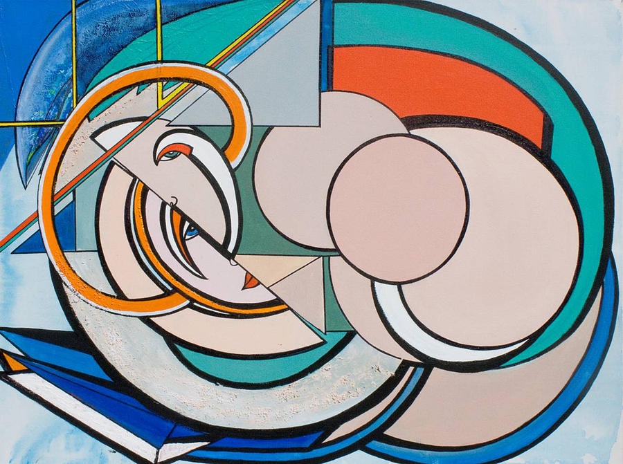 Angels Painting - Angels IV by Valerie Wolf Angels Painting - Angels IV by Valerie Wolf