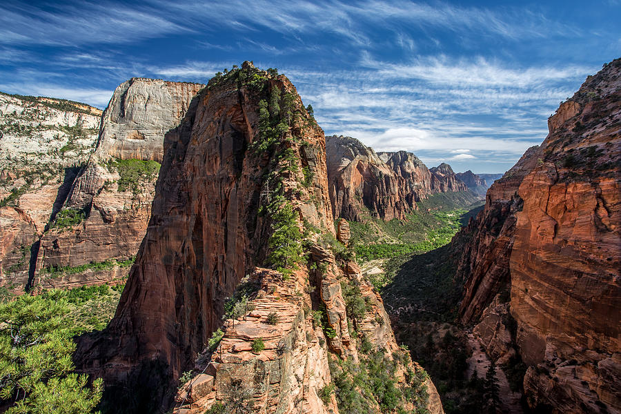 Mountain Photograph - Angels Landing by Pierre Leclerc Photography