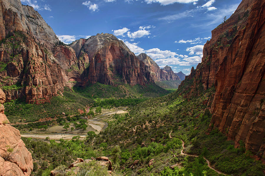 Angels Landing Trail, Zion National Photograph by Dave Stamboulis Travel Photography