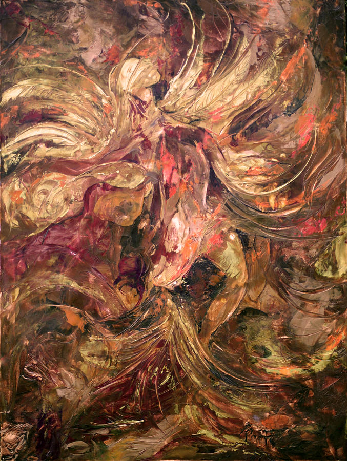 Angels on Fire Painting by Samantha Anne Hutchinson - Fine Art America