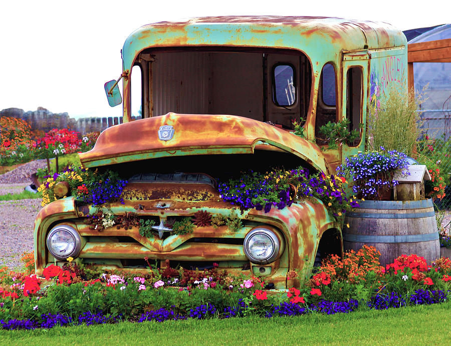 Angies Flower Truck Photograph by Karon Melillo DeVega