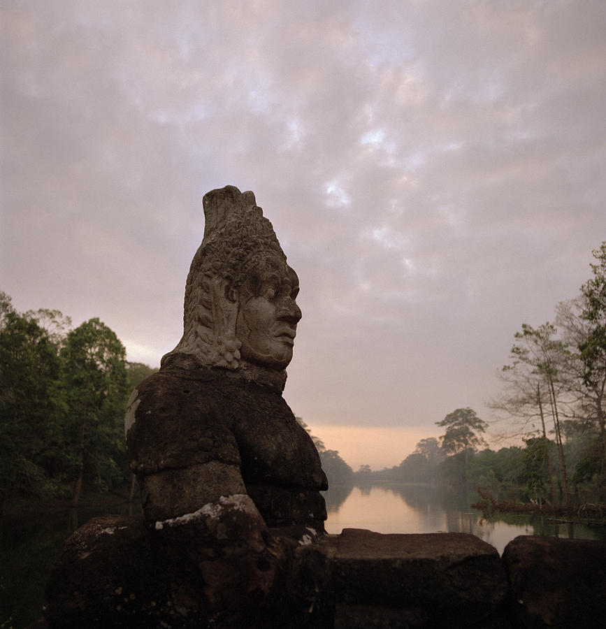 Angkor Sunrise Photograph by Shaun Higson