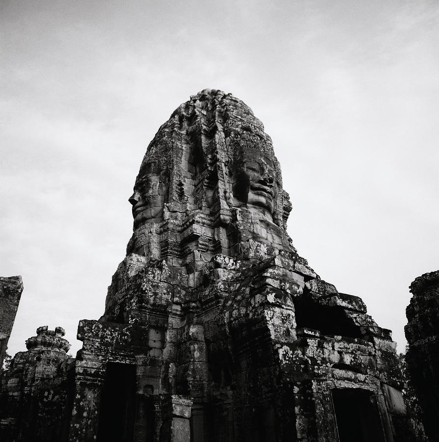 Angkor The Bayon Photograph by Shaun Higson