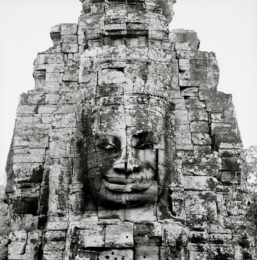 Angkor The Bayon Temple Photograph by Shaun Higson