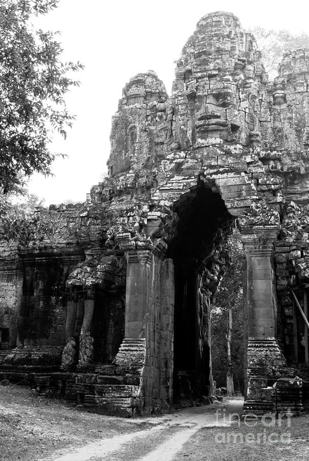 Angkor Thom East Gate 01 Photograph by Rick Piper Photography