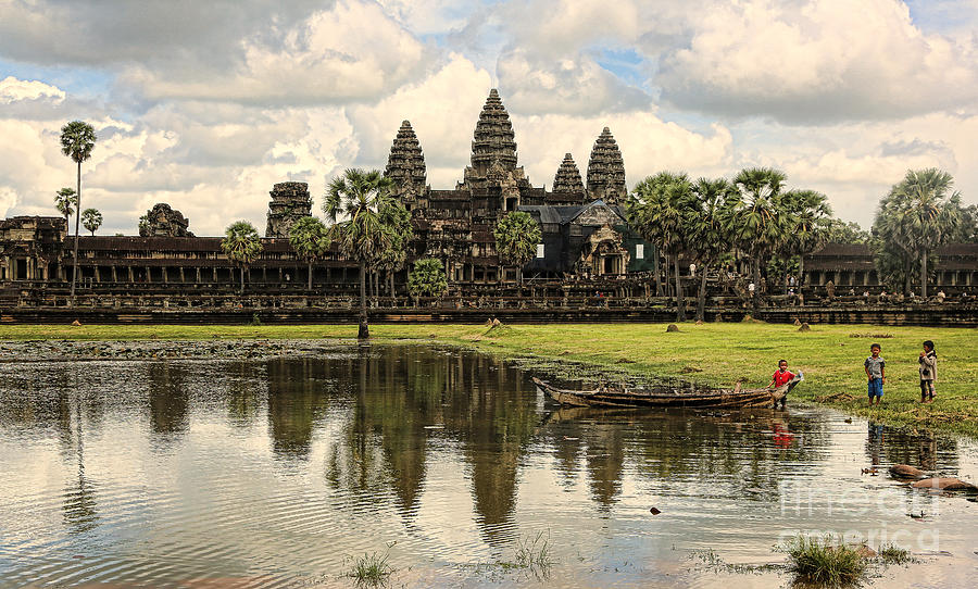 Angkor Wat I Photograph by Chuck Kuhn