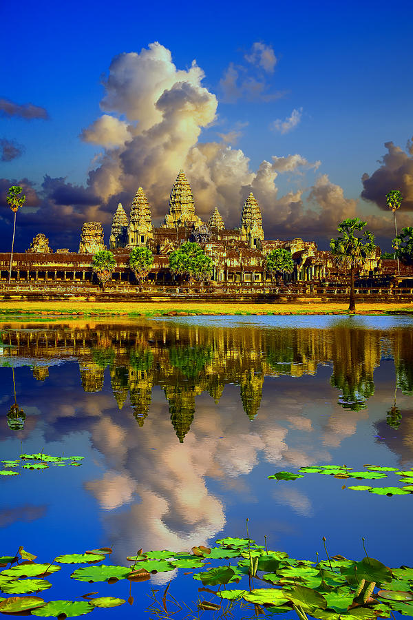 Angkor Wat Just Before Sunset Photograph