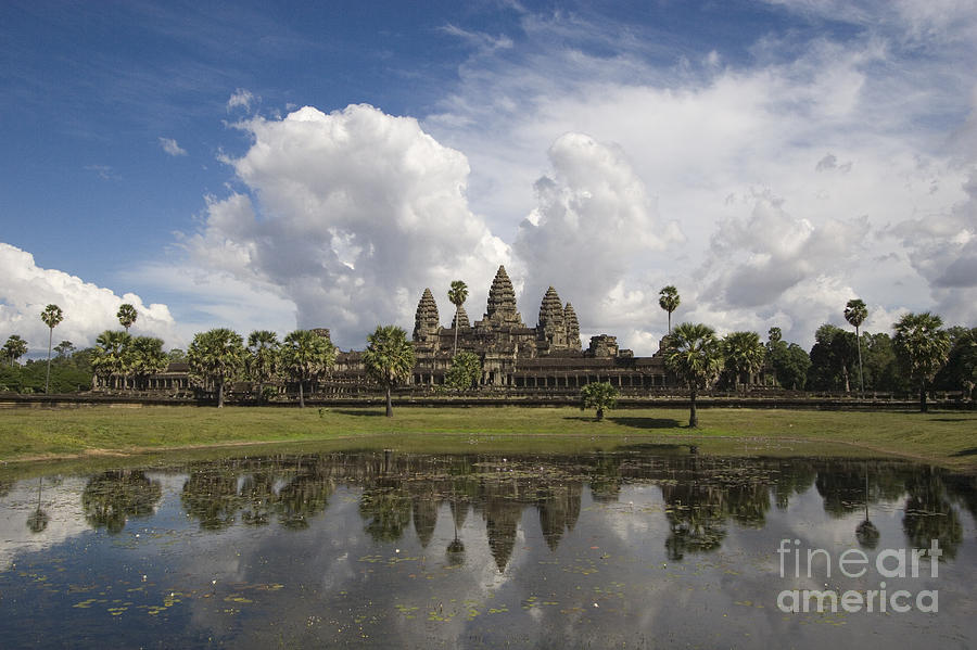 Angkor Wat Reflection Photograph by Craig Lovell