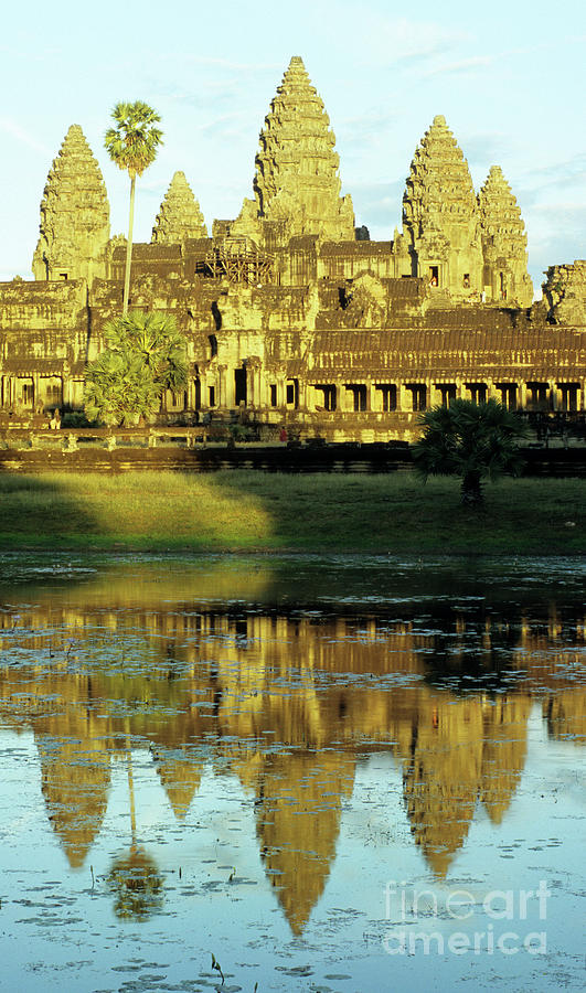 Angkor Wat Reflections 02 Photograph by Rick Piper Photography