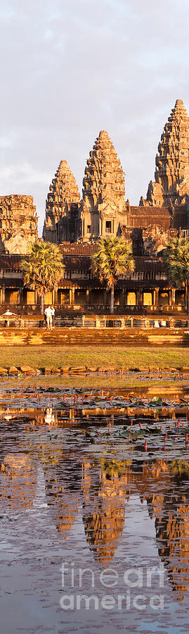 Angkor Wat Reflections 03 Photograph by Rick Piper Photography