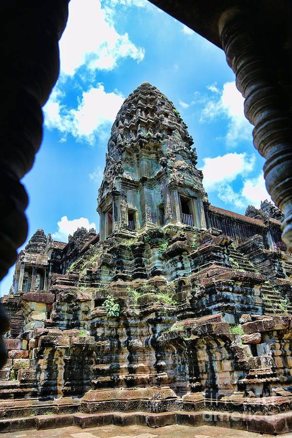 Angkor Wat VII Photograph by Chuck Kuhn