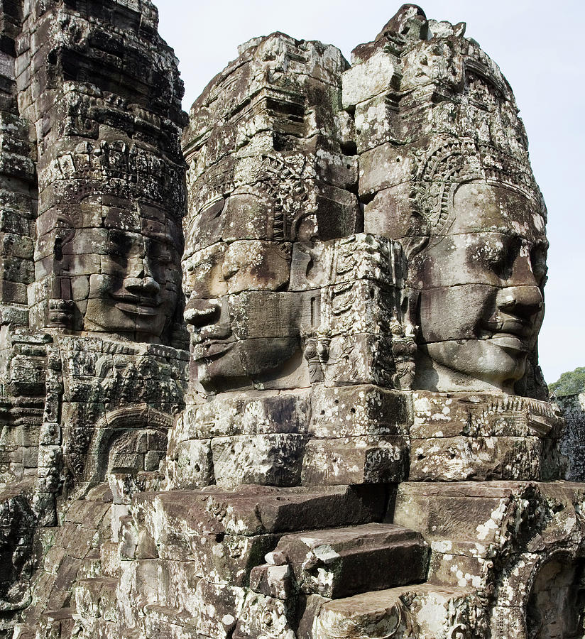 Angkorian Temple Photograph by Steve Allen/science Photo Library